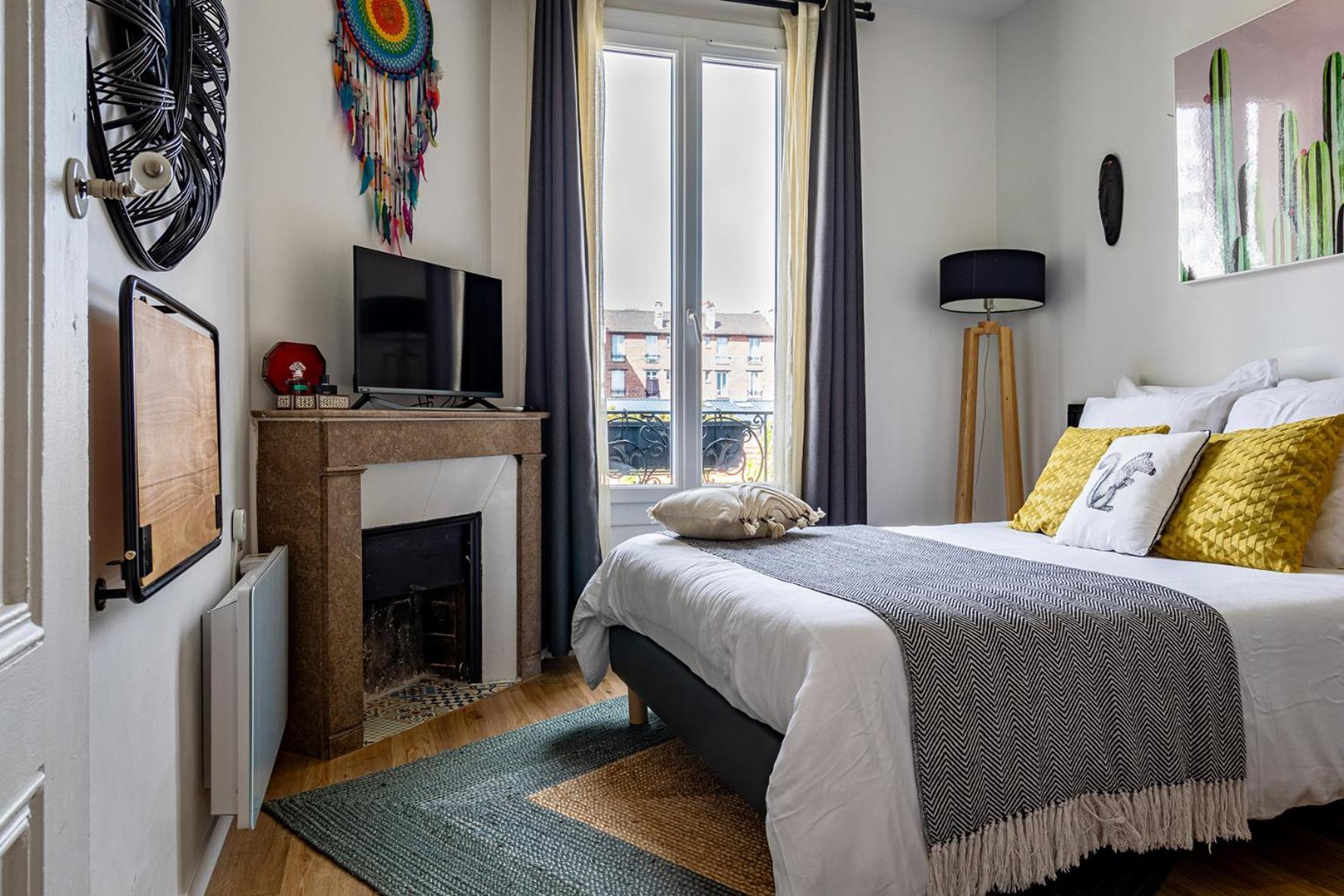Апартаменты Les Fauvelles Paris La Defense Курбевуа Экстерьер фото